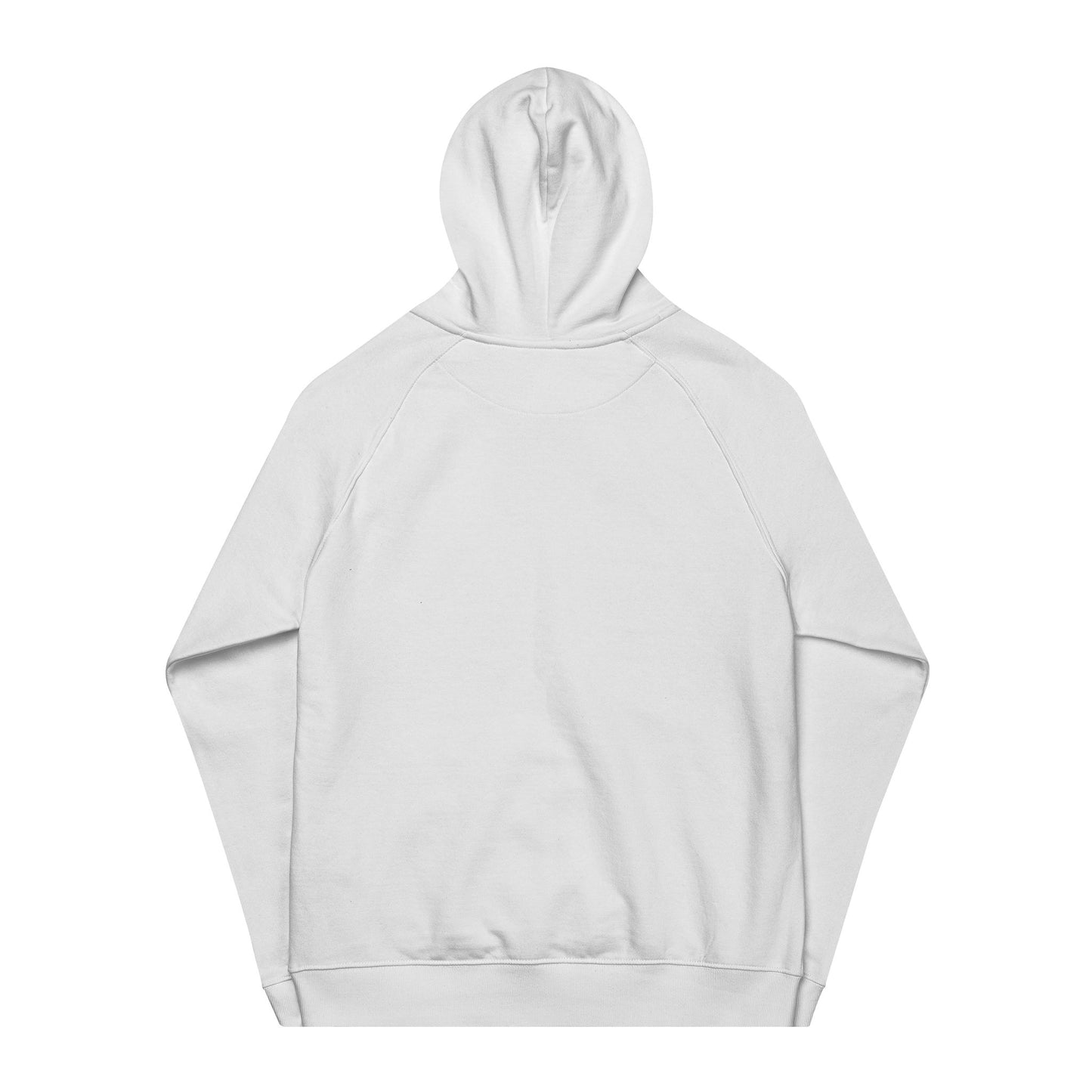 Sudadera Unisex Eco con Capucha Raglan – Confort Sostenible Bordado con Estilo