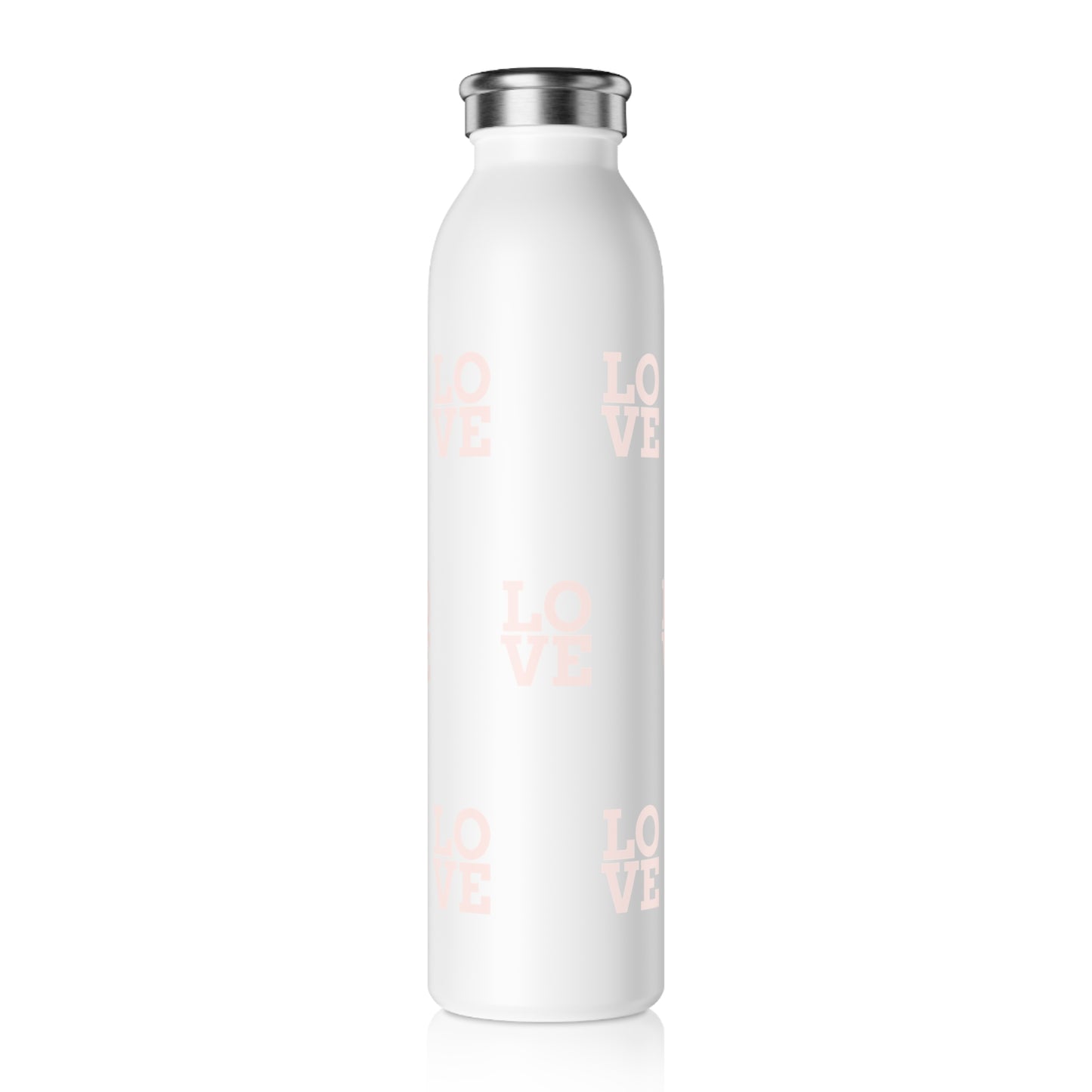 Botella Slim Eco-Friendly “LOVE” – Hidratación con Propósito
