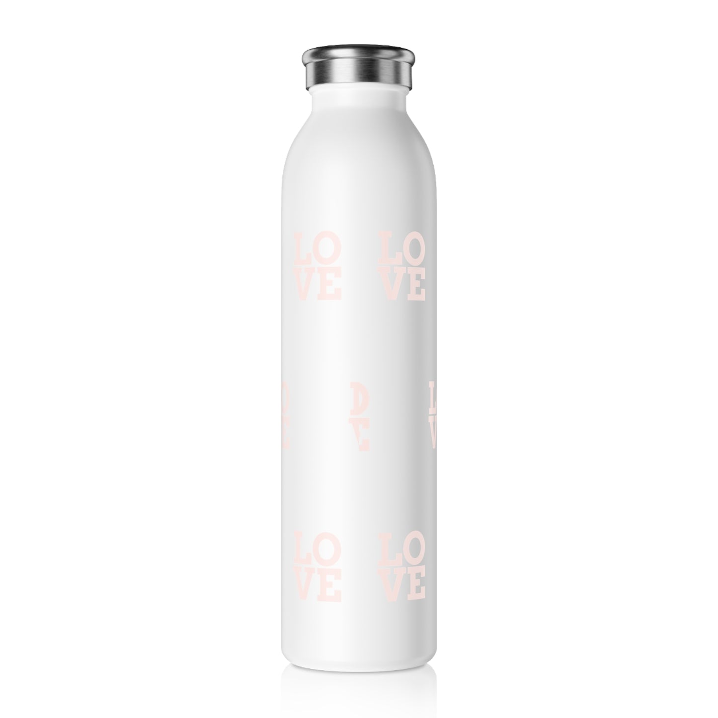 Botella Slim Eco-Friendly “LOVE” – Hidratación con Propósito