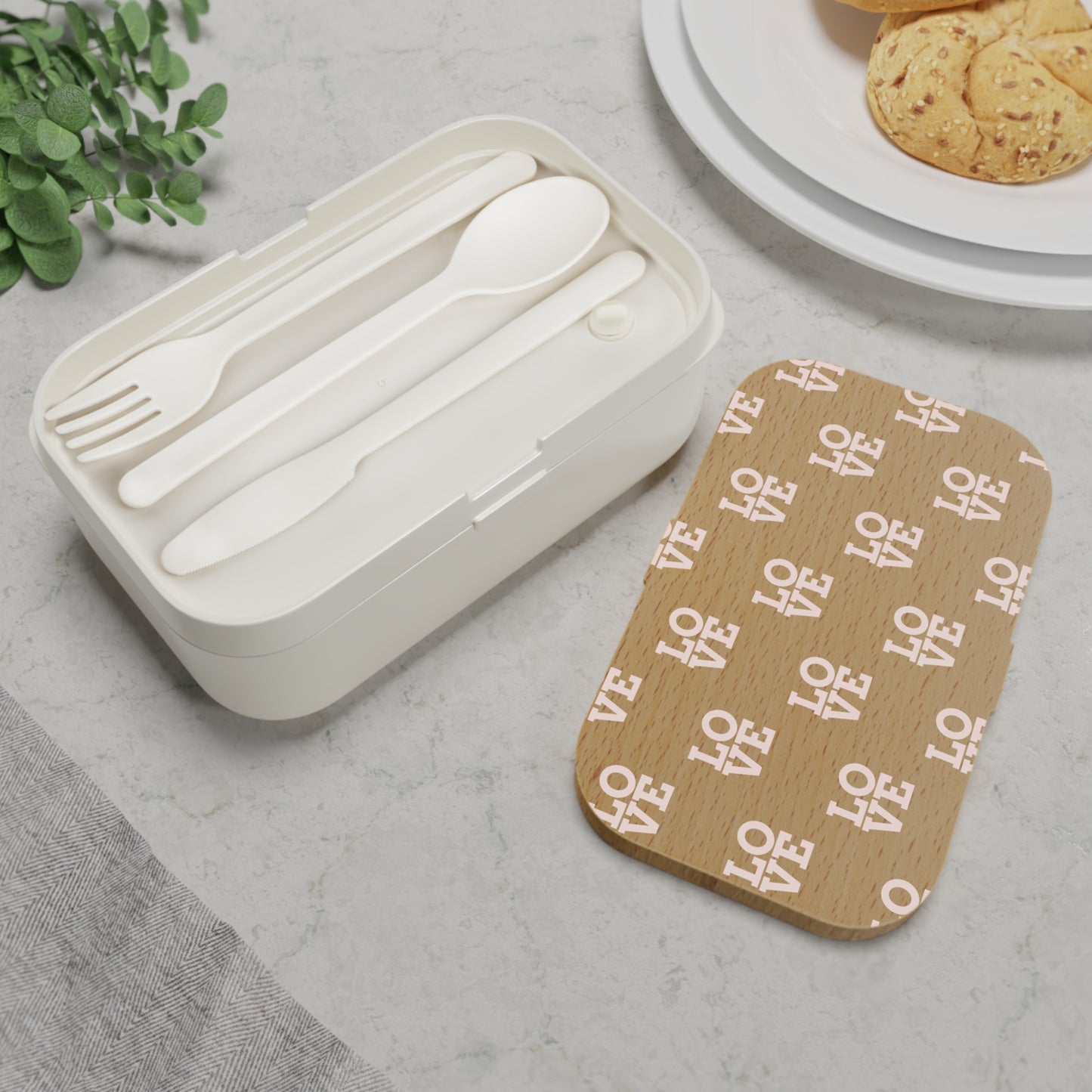 Caja Bento "LOVE" – Alegría y Consciencia en Cada Comida