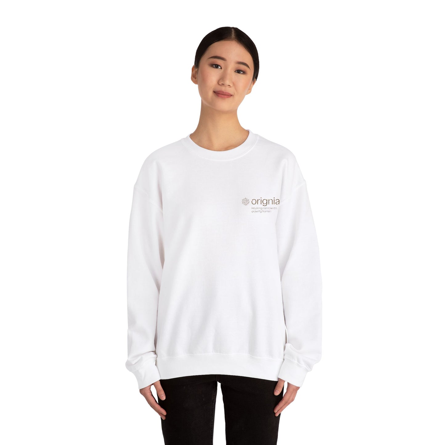 Sudadera Unisex de Cuello Redondo – Estilo y Calidez Consciente